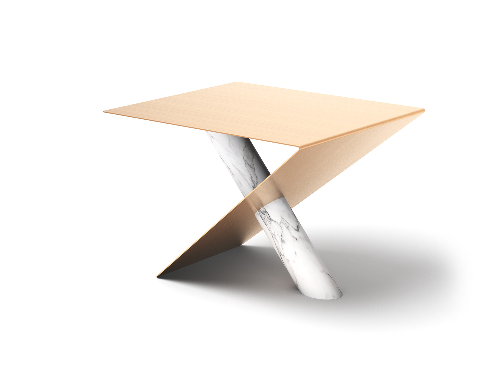 MARBLE STICK side table